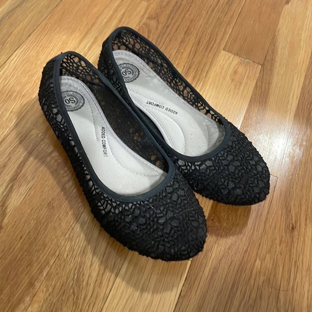 Black flats